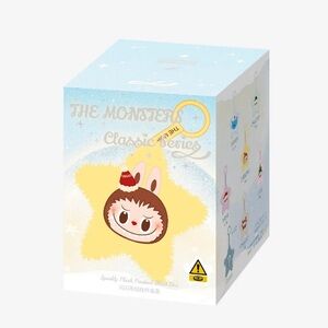 AUTHENTIC POP MART THE MONSTERS Classic Series-Sparkly Plush Pendant Blind Box